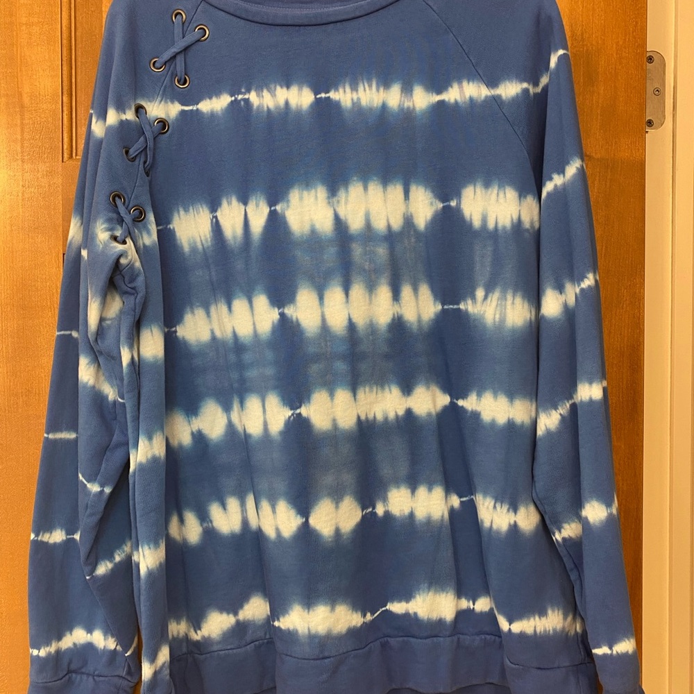 Womens Tie Dyed Sweatshirt